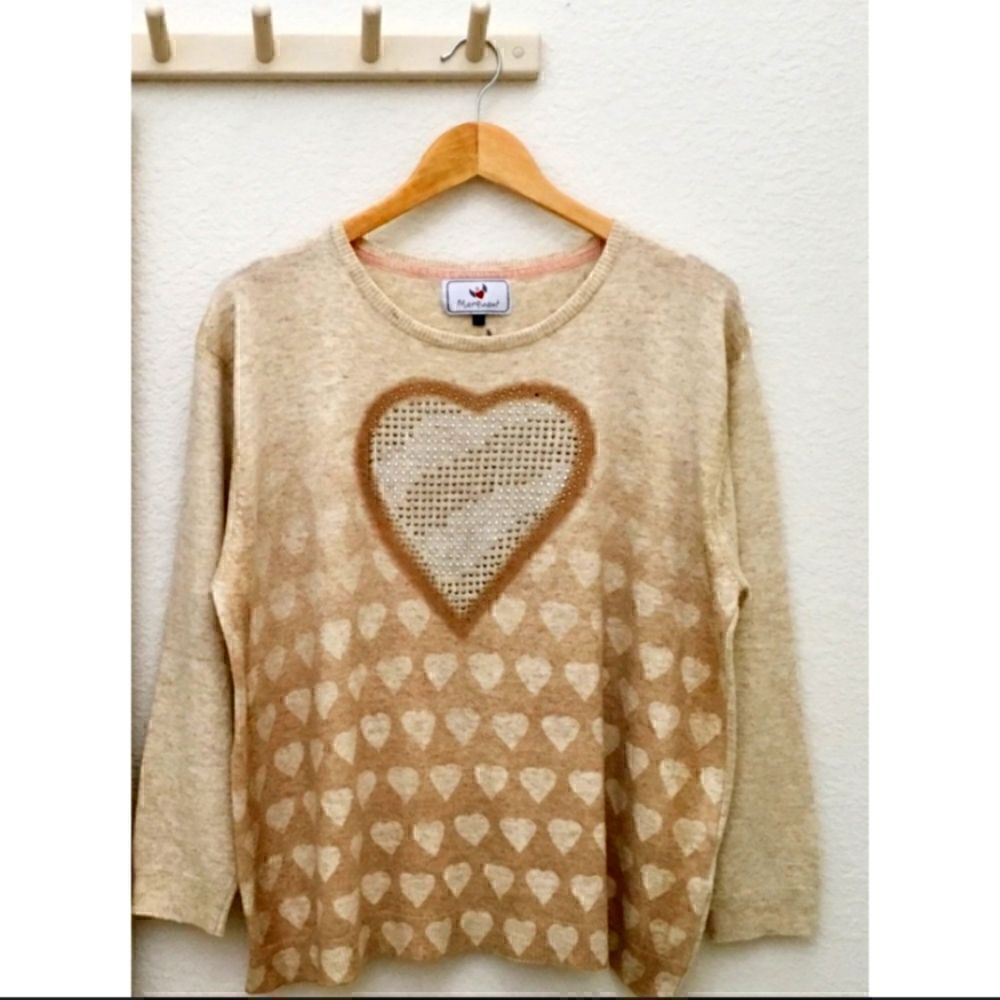 Women's Soft Acrylic Blend Sweater by Marquant Fits L X/L GUC